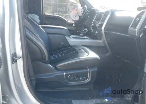 2018 Ford F-150 Platinum from USA, damaged, VIN 1FTEW1E55JFC27696